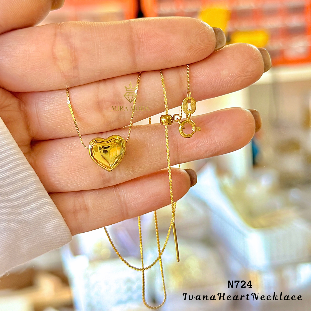 N724-Ivana Necklace Adjustable | MIRA MODA