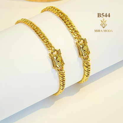 B544-Japan Style | Triple Lock Bracelet | MIRA MODA