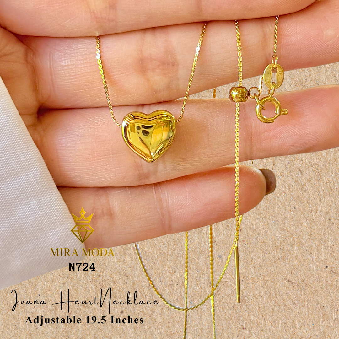 N724-Ivana Necklace Adjustable | MIRA MODA