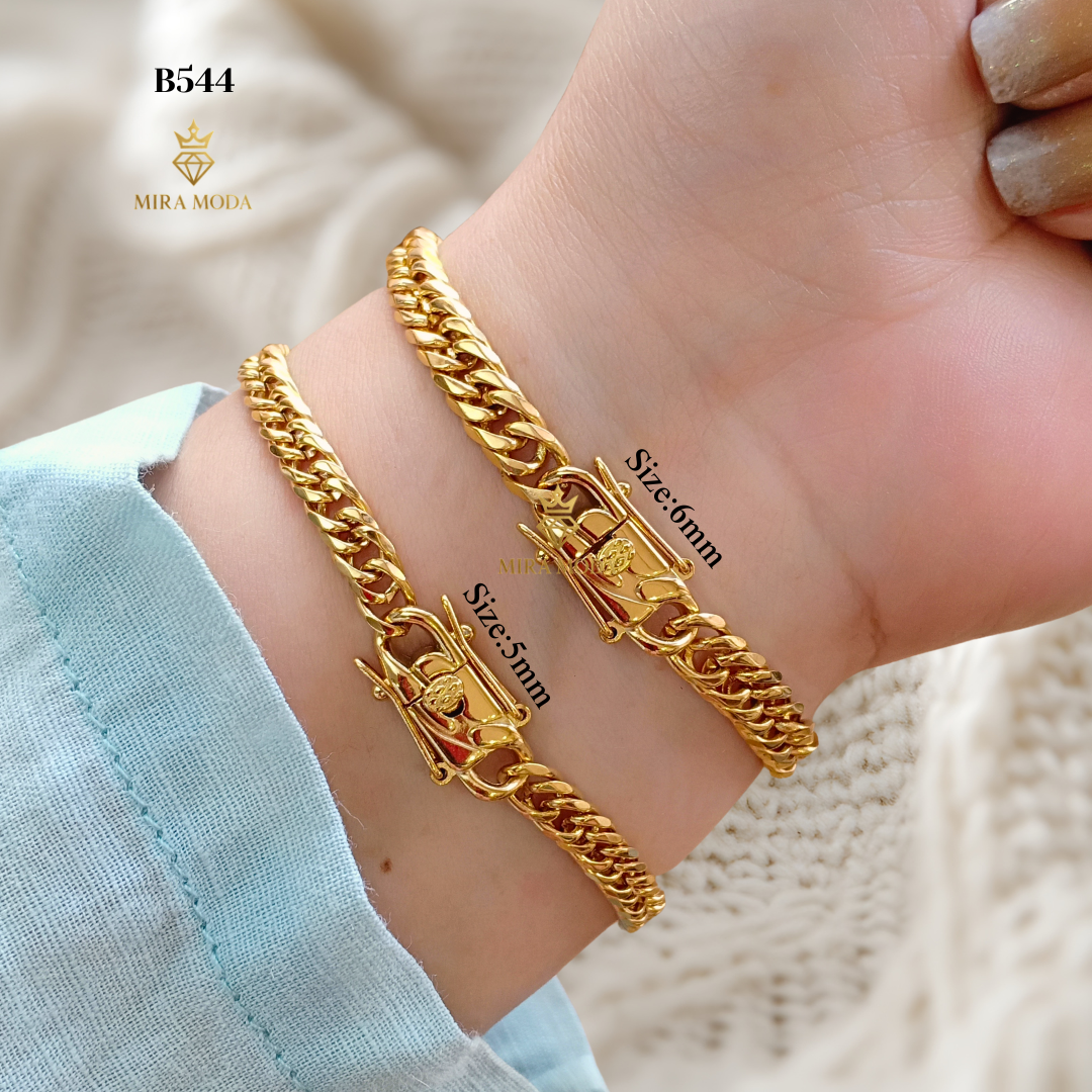 B544-Japan Style | Triple Lock Bracelet | MIRA MODA