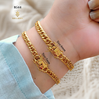 B544-Japan Style | Triple Lock Bracelet | MIRA MODA