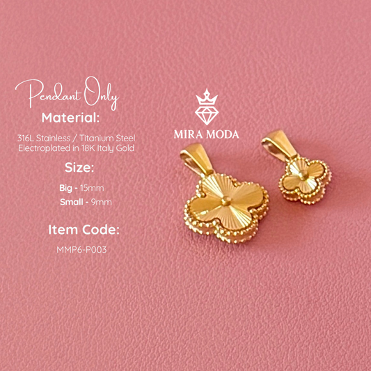 P003-Clover Petal Pendant Only