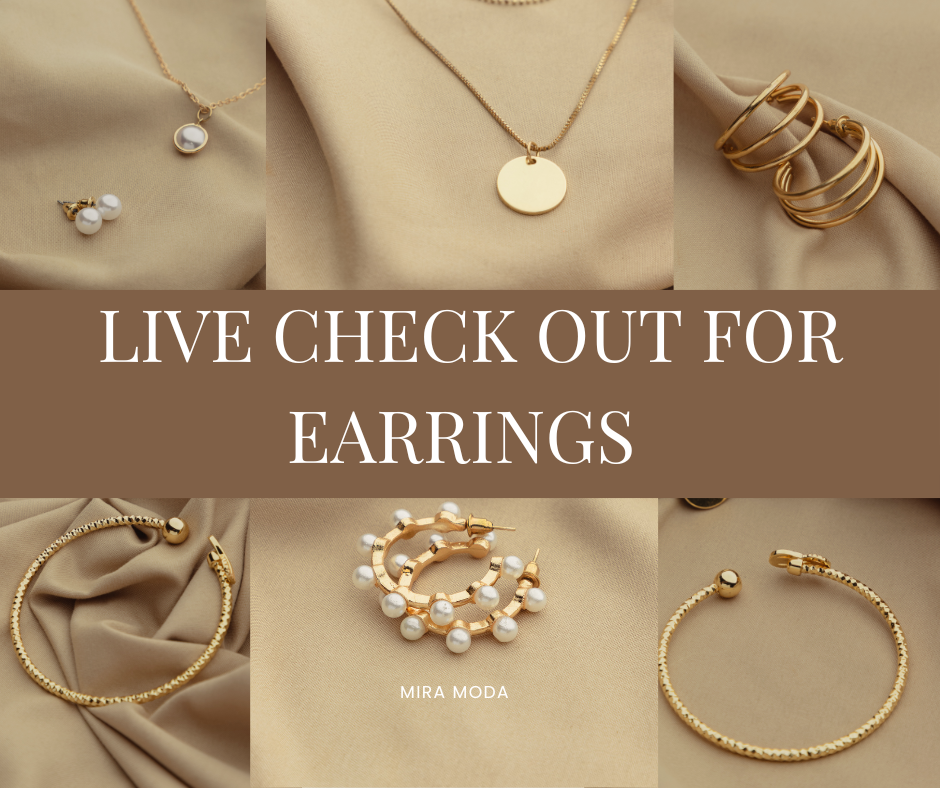 LIVE CHECK OUT FOR 𝐄𝐀𝐑𝐑𝐈𝐍𝐆𝐒 | MIRA MODA